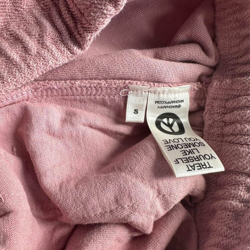 Madhappy Mauve Pink Bubblegum Logo French Terry Sweatpants in Mauve Pink, Small - Picture 5 of 5